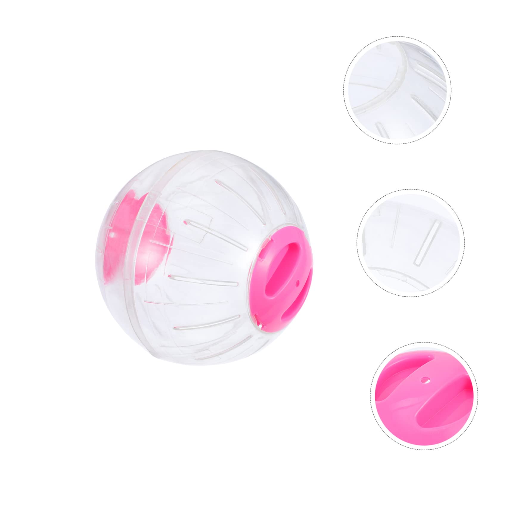 BCOATH Large Hamster Running Ball Pet Jogging Ball Hamster Activity Toy Plastic Exercise Wheel Toy