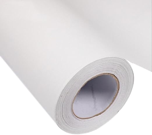 Amazon Prokth はがせるシール壁紙 無地 白 シンプル クロス補修 おしゃれな壁紙 防水 防汚 40 300cm 壁紙