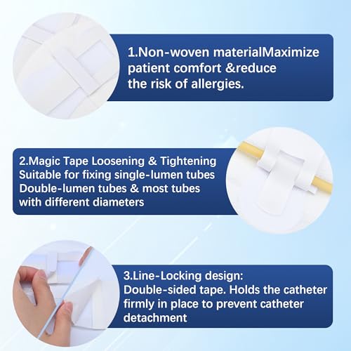 image for BeHerk Foley Catheter Stabilization Device, Self Adhesive Catheter Tub