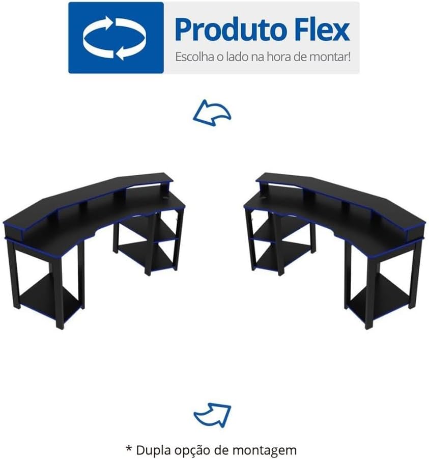 Mesa Gamer Me4167 Tecno Mobili: Review Testado por 7 dias para gamers