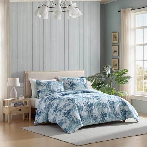 Tommy Bahama Legacy Palms Blue Full/Queen Comforter Set