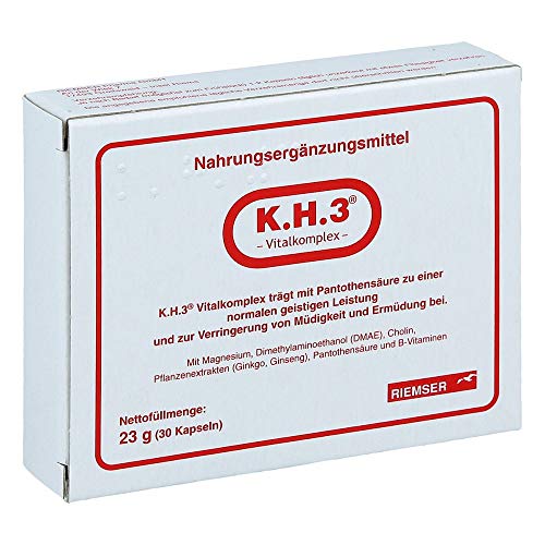 Preisvergleich Produktbild K.H.3 Vitalkomplex, 30 St. Kapseln