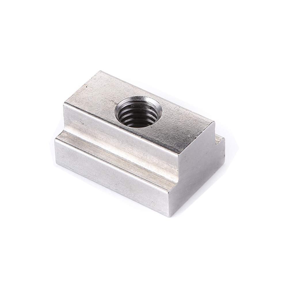 T Slot Nuts for Toyota Bed Deck Rail, 4 PCS Stainless Steel Nuts for Tacoma & Tundra Cleats, Tie Downs and Accessories 3/8"-16 Thread 304 Steel