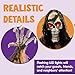 JOYIN Halloween Decoration Outdoor Animated Zombie Groundbreaker, Light-up Skeleton Zombie Groundbreaker Prop with Creepy Sound for Halloween Outside Decoration, Lawn, Yard, Patio, Haunted House Decor