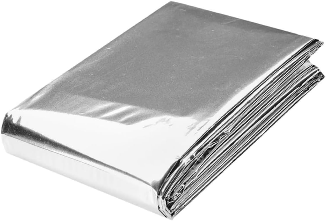 Gardening Reflective Film Sheet for Greenhouse Insulation Reusable Emergency Plant Cover Heat Stabilizing Uv Resistant Convenient Outdoor Reflective Foil