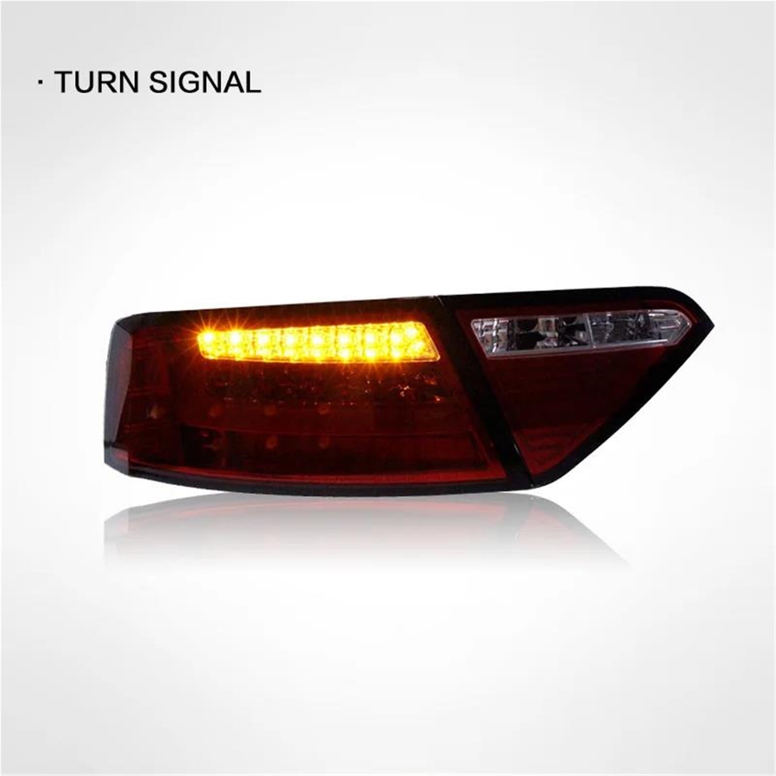 Tylne światło samochodowe Dla Audi A5 S5 2008-2016 Akcesoria Samochodowe Lampy Światła Lampa Tylna Facelift Tylny Sygnał Motoryzacyjny HIOPILKIKG