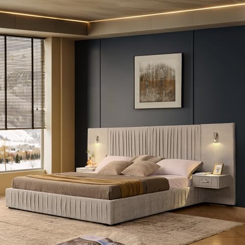 Skipity Sigmo King LED Bed