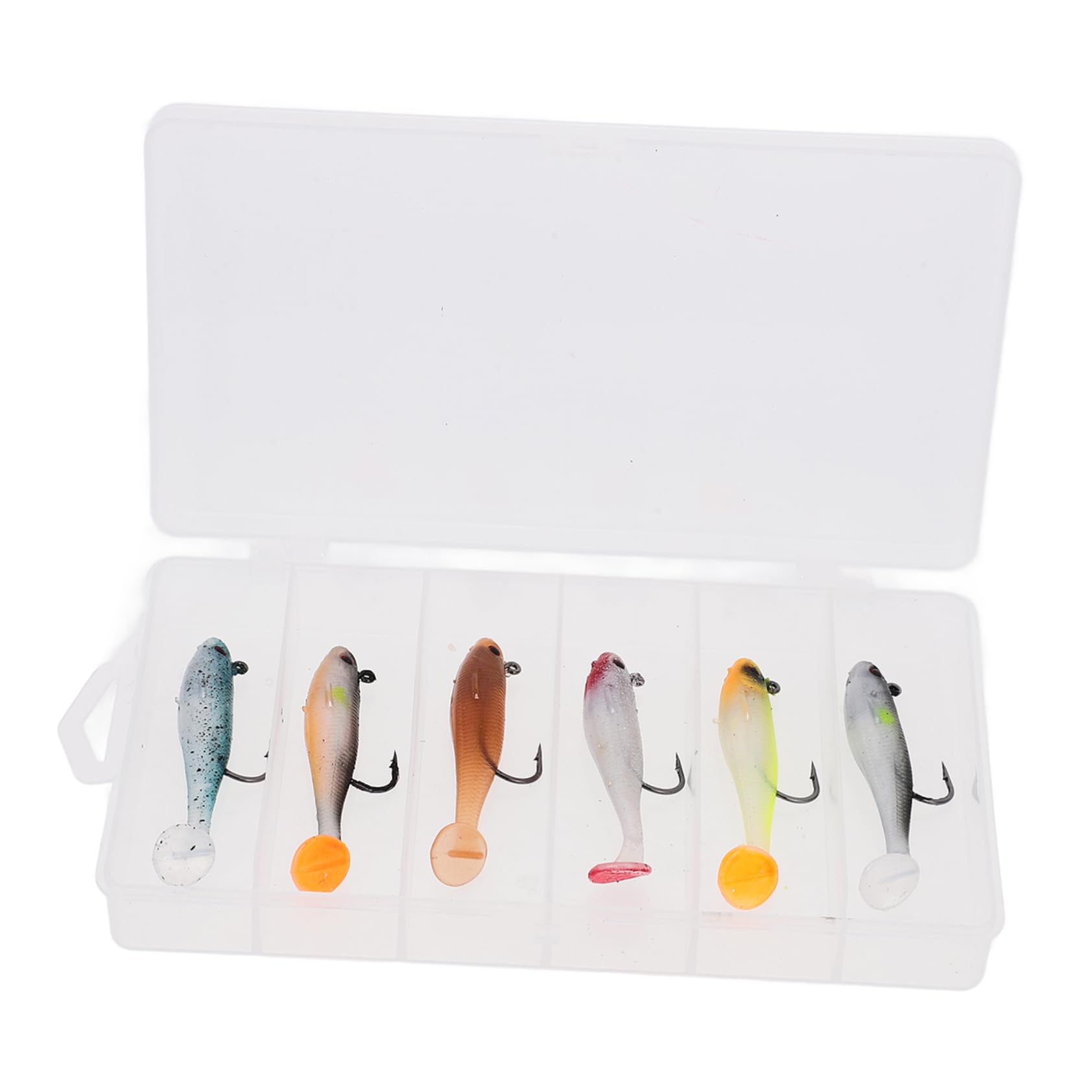 BESPORTBLE Pièces appât pour la pêche au Bar Petit leurre de pêche appât de pour Eau Douce et Eau salée leurres de leurre de coloré Outils d'appâts de Abdos