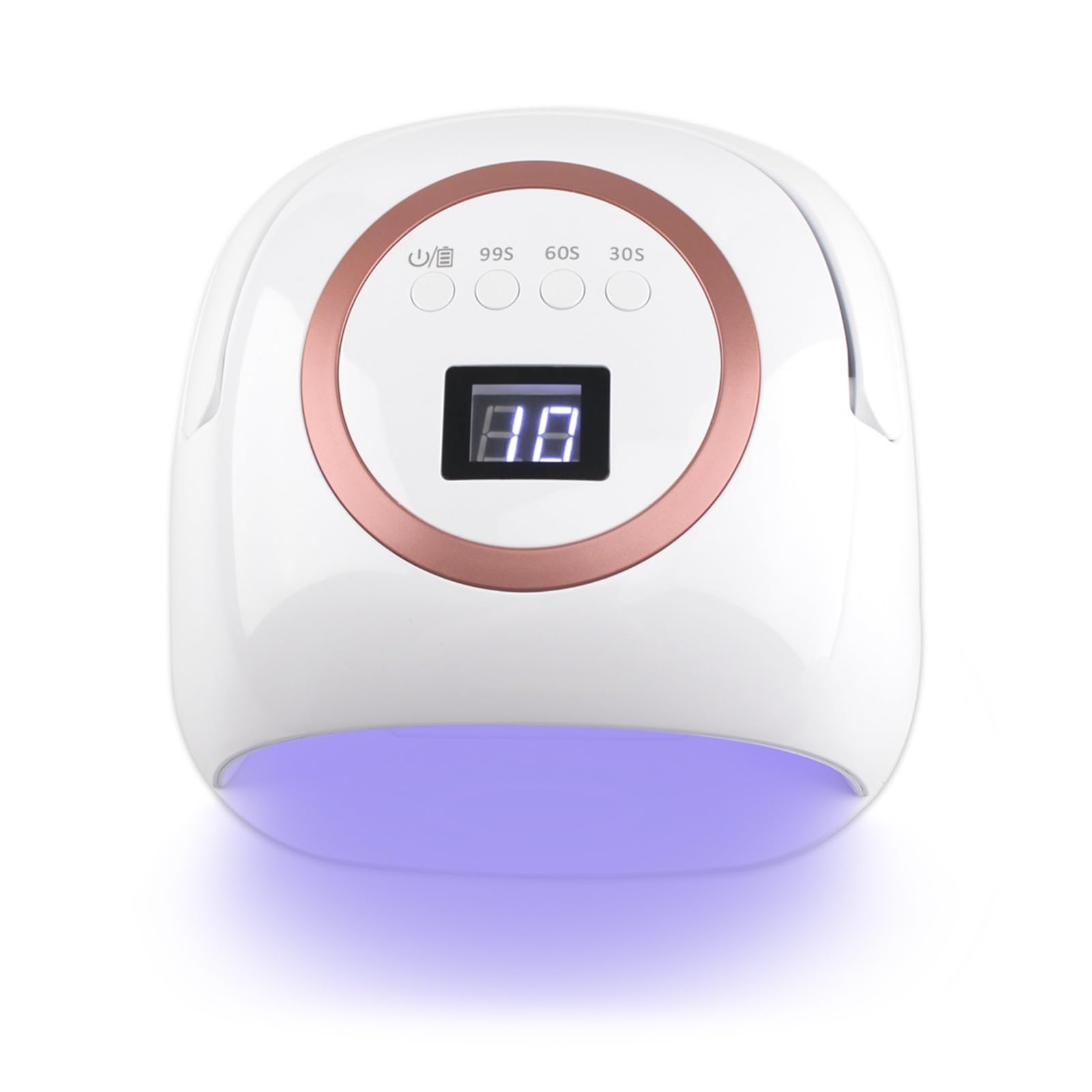 Lampa UV do paznokci, Bezprzewodowa lampa LED UV do paznokci 72 W Suszarka do paznokci z akumulatorem Lekka maszyna Światło do profesjonalnego manicure Suszenie lakieru Szybko utwardzające się paznokc