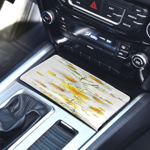 Organizador de carro de cuero miniatura 5