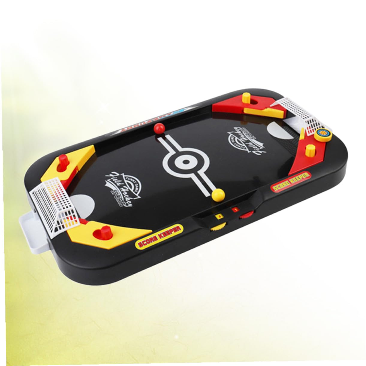 Baby-Foot et Table de Hockey sur Glace, Plastique Résistant aux Chocs, Mini Jeu de Sport de Table Interactif, Jeu Éducatif pour Garçon et Filles et Famille, Loisirs D’intérieur