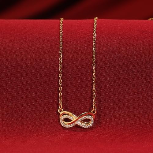 Image of SALTY Anti Tarnish Pendant Necklace for Women | Stylish Locket Neck Chain | Fashion Jewellery Accessories for Girls Boys | Minimal Jewelry | Ideal for Gifting - Scorpio | Gift for Diwali, Christmas, Marriage, Birthday
