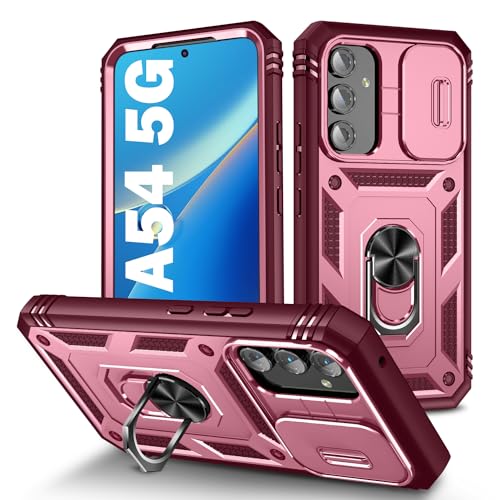 Coque antichoc Galaxy A54 5G rigide multicouche militaire avec béquille