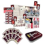 Insgesamt 670 verschiedene Sticker (davon 50 Spezialsticker) warten darauf entdeckt zu werden.