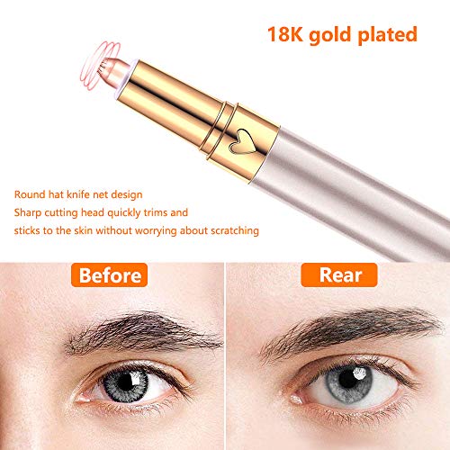 Yidenguk Epilatore Sopracciglia Donna, Rasoio
