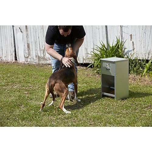 Little Giant CH25 Pet Lodge® Chow Hound Pet Feeder | Galvanized Gravity Feeder For Dogs thumb #5