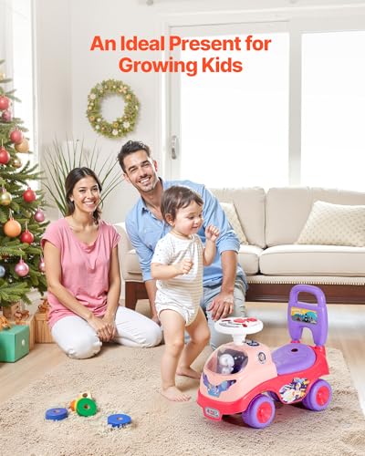 Variante de VEVOR correpasillos Rosa 19-36 meses 500×240×430 mm