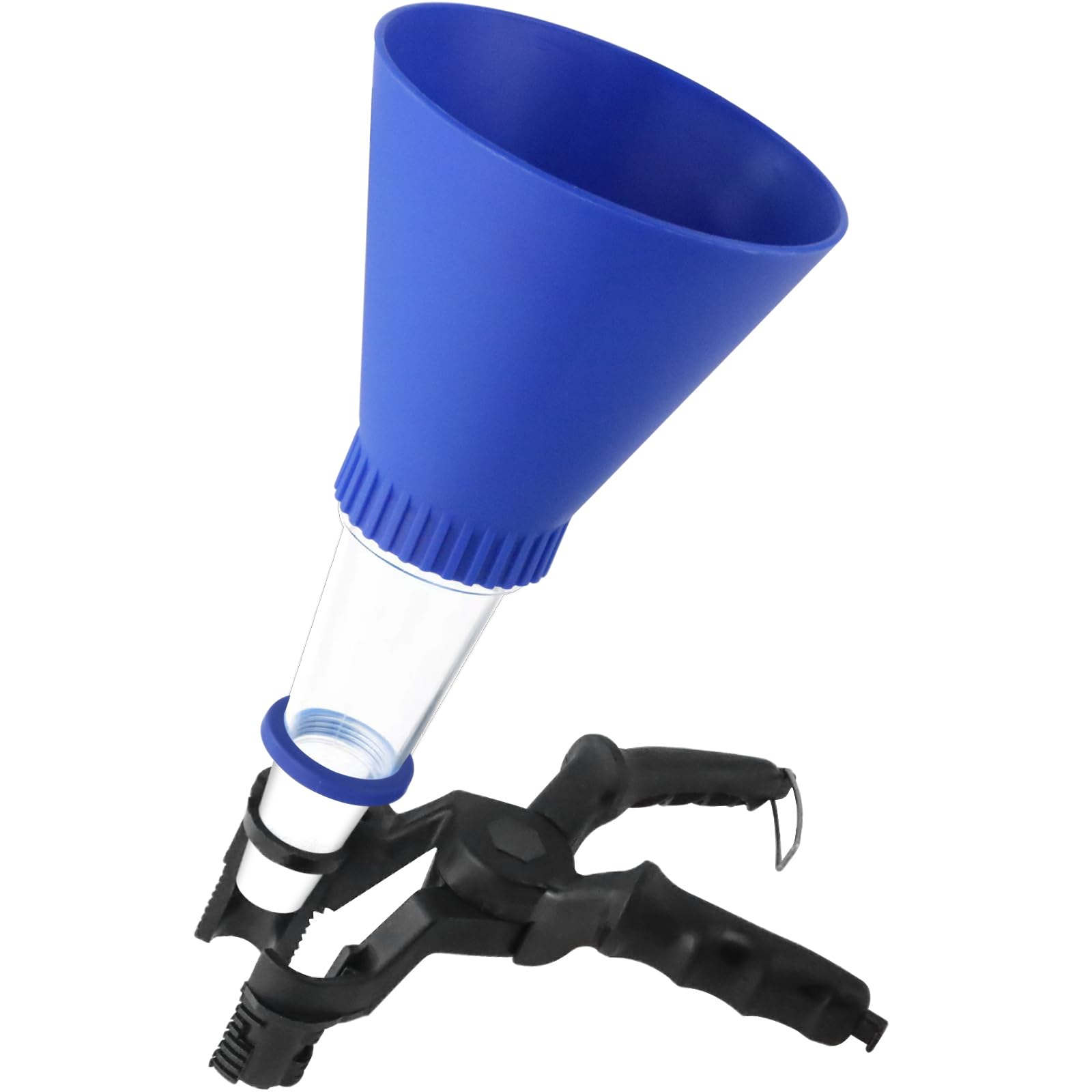 Set Di 2 Imbuti Flessibili In Plastica Ad Angolo Retto - Universali Con Beccucci Intercambiabili E Filtro, Capacità 1,2L