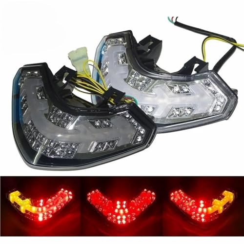 Luz trasera integrada para Multistrada 1200 que elimina intermitentes rotos 2