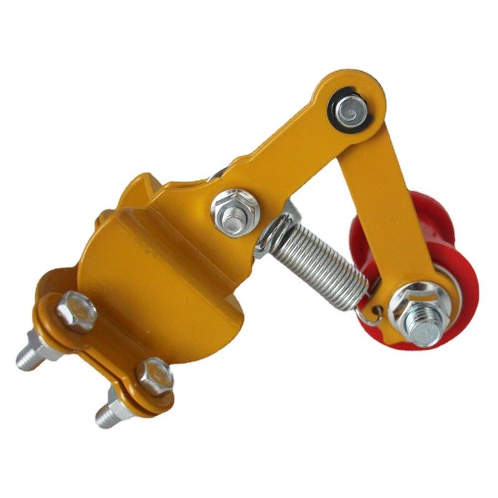 Tendicatena for motocicletta adatto for parti di motociclette(Yellow)