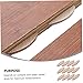 Gadpiparty 100pcs Wood Joining Biscuits for Tenon Machine Compressed Hardwood Boards for Strong Joints for Woodworking Projects and Thin Material Splicing Docking Tool for Accurate Alignment