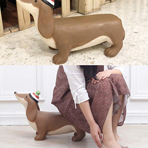 Chaise en forme de chien design dessin animé pour égayer le salon