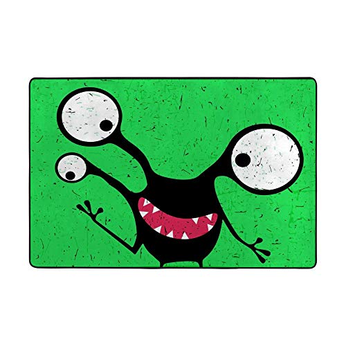 Tapis en polyester grand format résistant et facile à laver