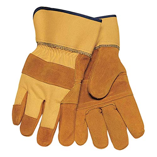 Tillman 1500YPP Split Cowhide/Canvas 3 Piece Palm Work Gloves, Large, 12 pack Tillman 1500YPP Split Cowhide/Canvas 3 Piece Palm Work Gloves, Large, 12 pack