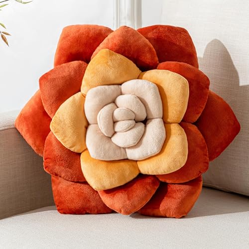 Gerlisay Plant Pillow Multicolour 13.8 Inch Decorative Throw Pillow