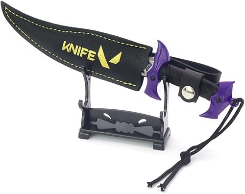 Superbuybox Valorant Artes Marciales Cuchillo de Armas Colección Juego Decoración de Escritorio Habitación Mochila Colgante Regalo (Valorant Reaver