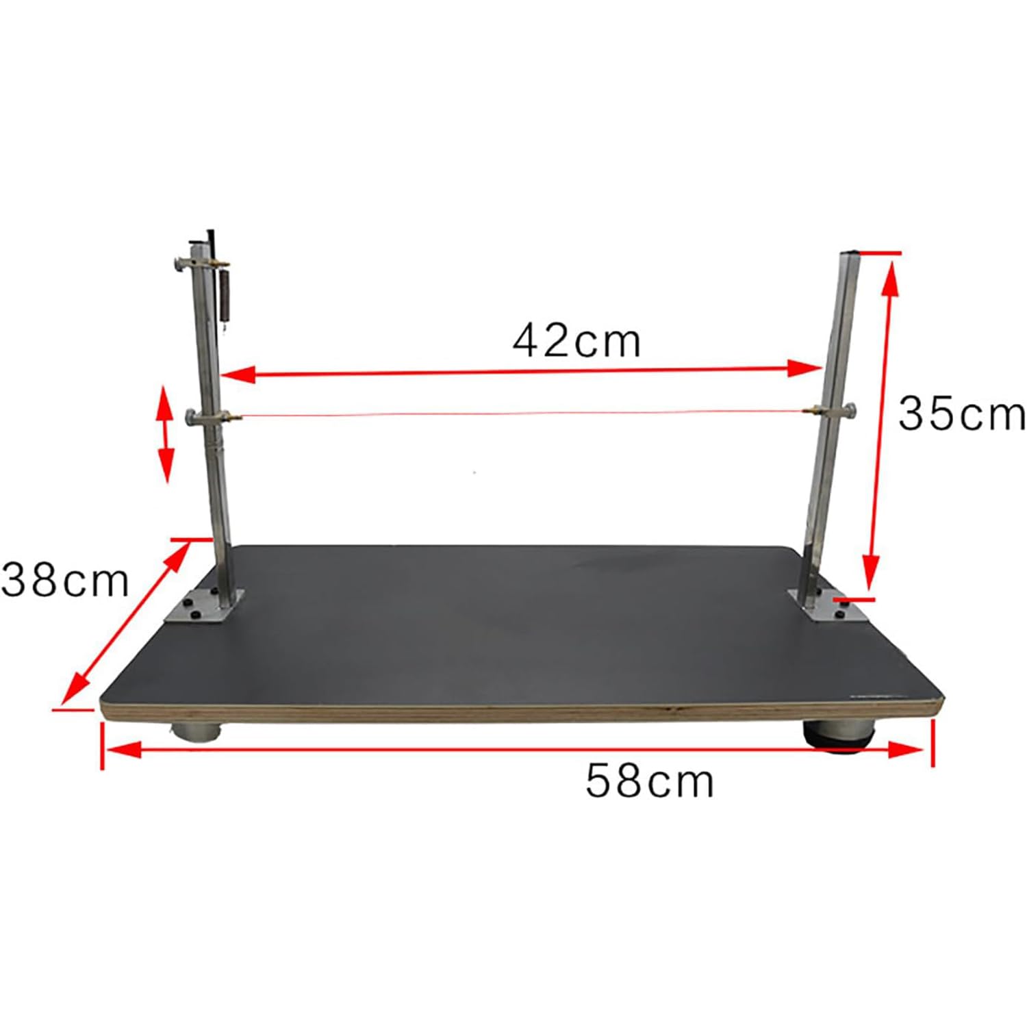 Frez do płyt piankowych, narzędzie do cięcia pianki z gorącym drutem, temperatura 0~300℃, regulowana wysokość 350 mm, stół roboczy 38 * 58 mm, do pianki/gąbki/epe/wstążki