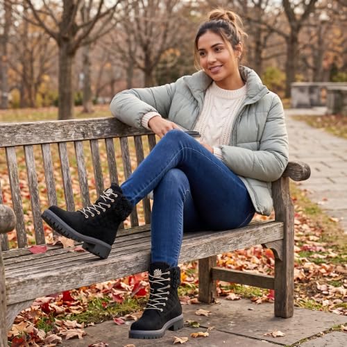Women’s Fall Winter Quilted Ankle Boots - image 2