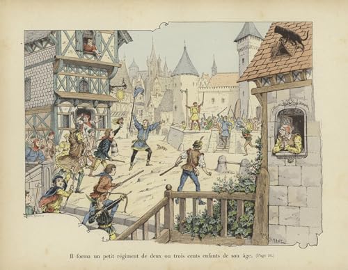 Tableau Il a formé un petit régiment d'enfants Paul De Semant