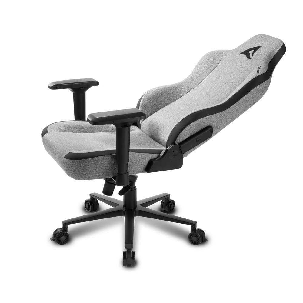 Sharkoon SKILLER SGS40 Fabric Seduta imbottita Schienale imbottito (Sharkoon Skiller SGS40 - stol - alumin)