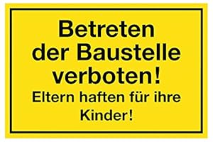 Metafranc Baustellen-Verbotsschild 500230