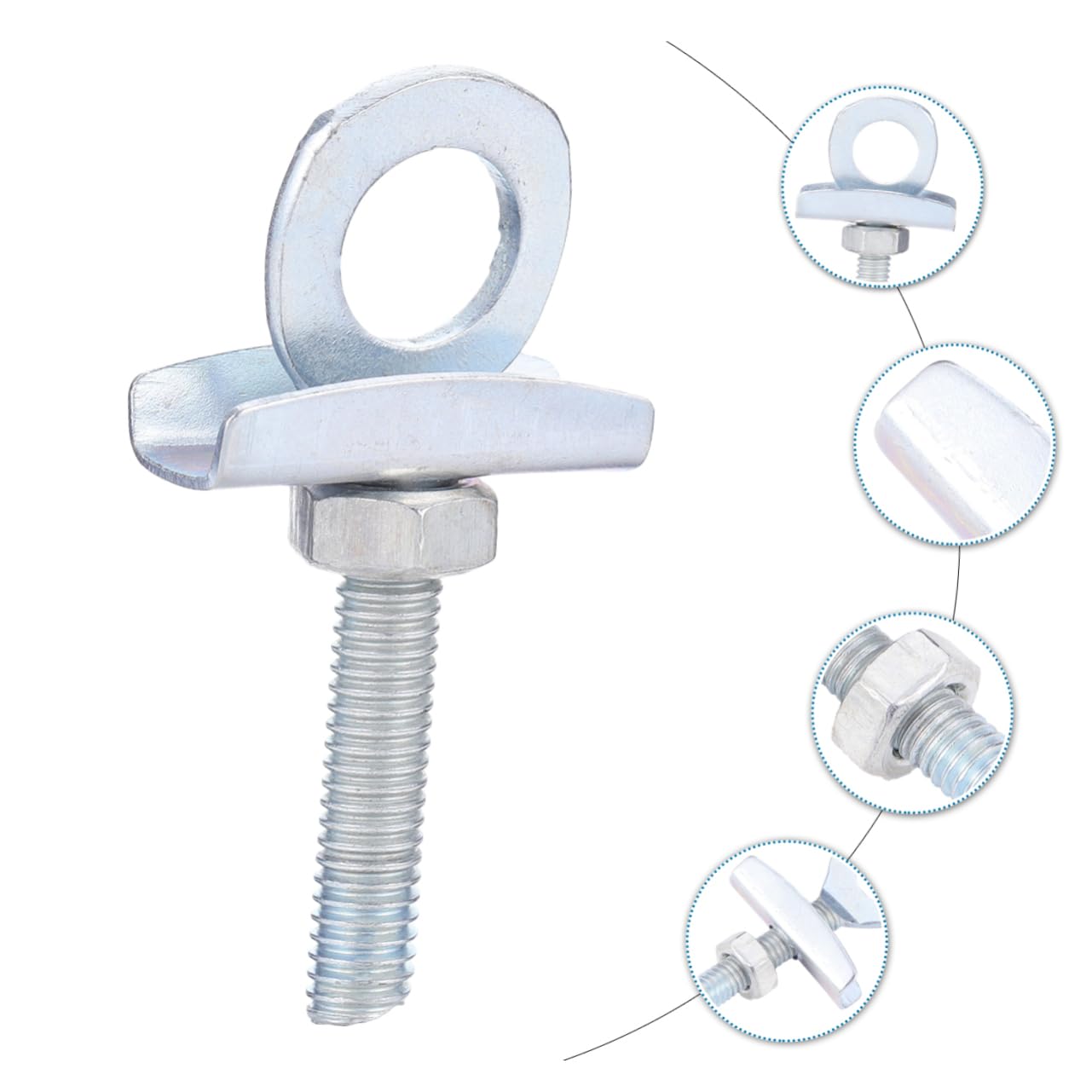 FUNOMOCYA Bike Chain Adjuster Tensioner Fastener Bolt for Bmx Bike Chain Tensioner Tension Adjuster