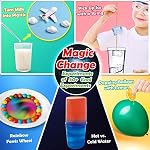 UNGLINGA 50+ Science Lab Experiments Kit pour les enfants Chemistry Set Jouet S.T.E.M STEM Activités, Jouets d'éducateur scientifique, Cadeaux pour les garçons filles