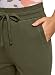 oodji Ultra Mujer Pantalones de Punto con Cordones, Verde, ES 44 /...