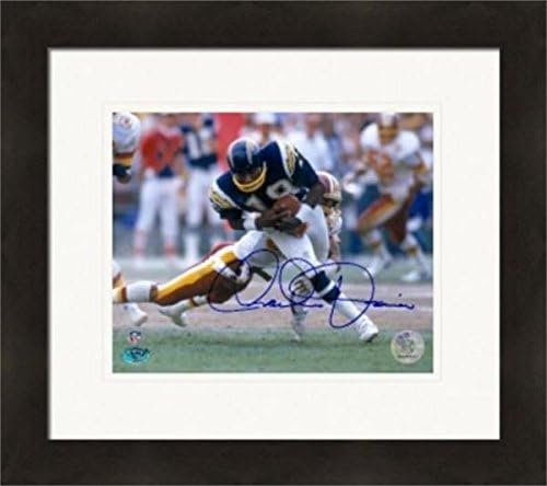 Autograph Warehouse 269760 Charlie Joiner Autographed 8 x 10 in. Photo - San Diego Chargers Matted & Framed