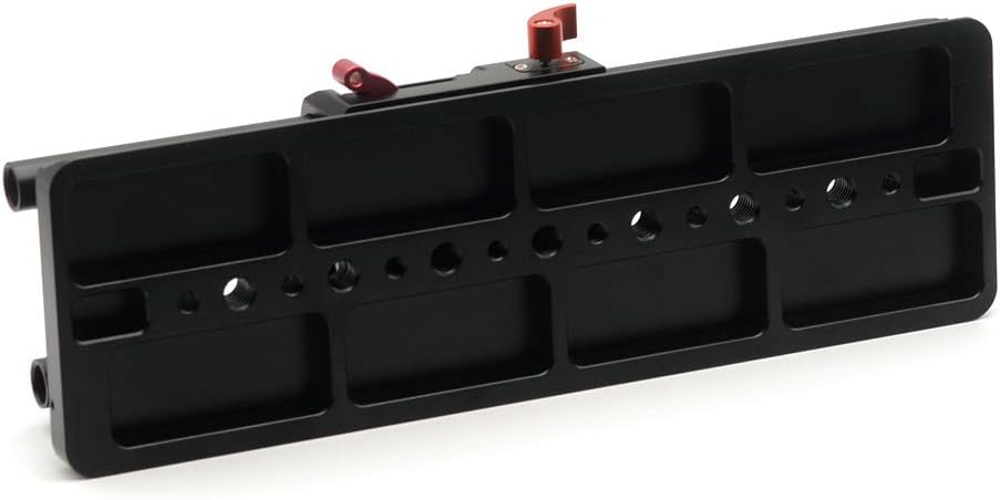 WEIHE Standard Dovetail 12 Inch for Arri with Safety Catch Aluminum Alloy Made
