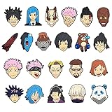 22 pcs Christmas Horror Halloween Decorative croc Shoe Buckles for Hole Shoes, Slippers Sandals Shoe Charms for Shoe Decoration, Party Gift