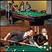 Kmise 58'' 20oz Pool Cue with Telescopic Fiber Extension Cue, Canadian Maple Handmade Professional Billiard Pool Cue Set with Leather Pool Cue Case, Pool Chalk and Gloves. (Pattern 1)