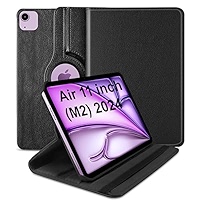 TGK 360 Rotatable Flip Cover for iPad Air 11 inch M3 Case / M2