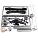 Timing Chain Kit,ECCPP Automotive Replacement Timing Parts for 2011-2014 VOLKSWAGEN ROUTAN CHRYSLER 300 DODGE AVENGER JEEP GRAND CHEROKEE 2011-2015 CHRYSLER 200 TOWN COUNTRY DODGE CHALLENGER 3.6L