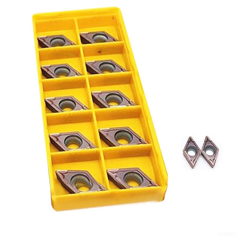 10pcs DCMT11T308 MPVP15TF Lama di tornitura in carburo