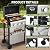 LMNOCHM Propane Grill with Folding Side Tables, 3-Burner Gas Grill with Full-Size Grease Tray and Removable Grease Cup, 30,000 BTU BBQ Grill with Wheels for Outdoor Cooking