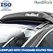 HandiRack - Barras de baca universales e inflables (negras) - Transporte de...
