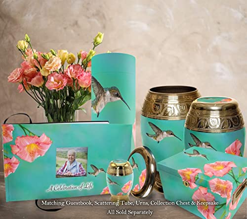 Image of Hummingbird Cremation Urns for Human Ashes Adult Female Hummingbird Urns