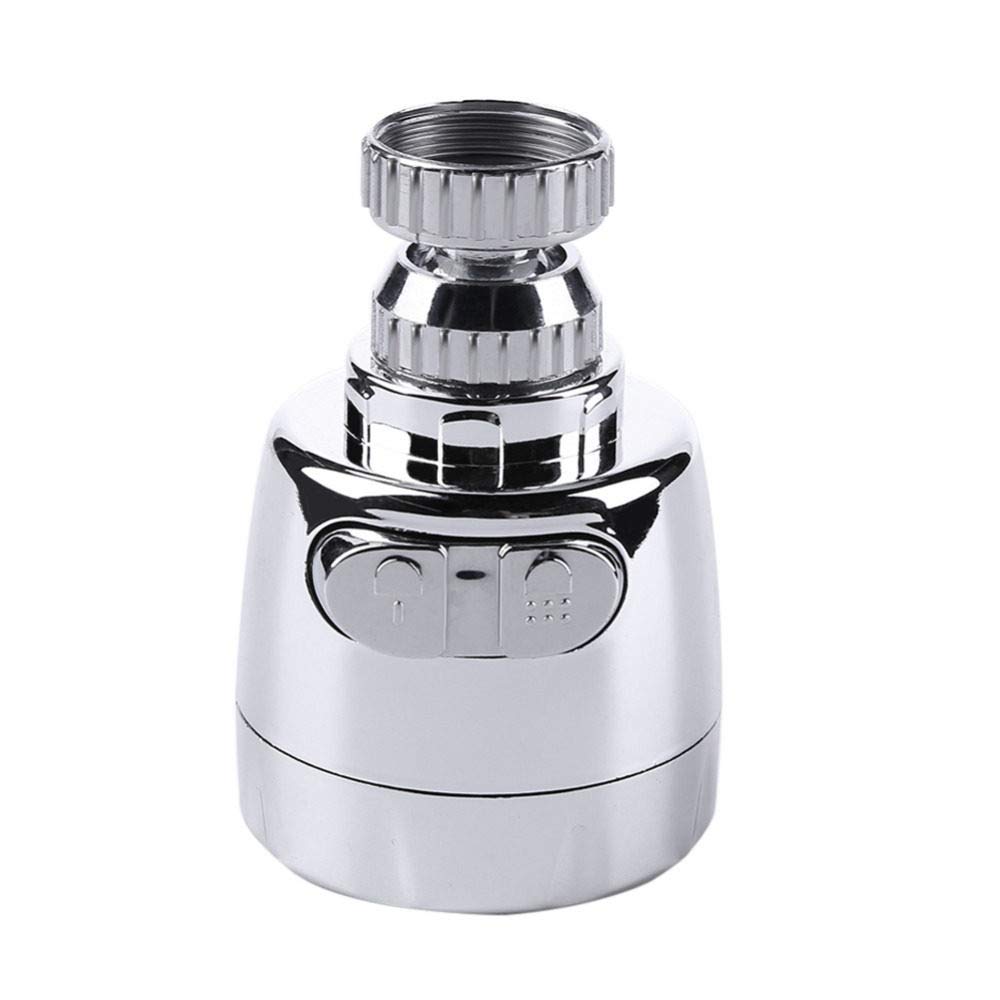 Filtro diffusore girevole a 360° per rubinetto della cucina, ugello a risparmio idrico, set da 2 pezzi per un flusso d'acqua efficiente e una facile installazione