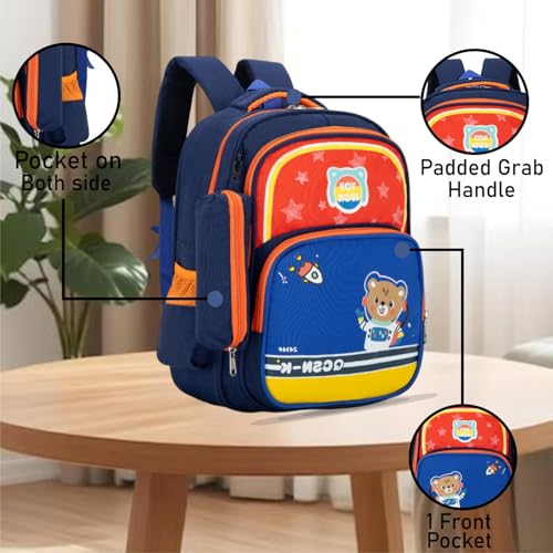 Image of Tinytot 22 Litre 17-Inch Waterproof Large School Bag for Boys & Girls, Kids School Bag, School Backpack for Girls and Boys, for Kids, Ideal for Children